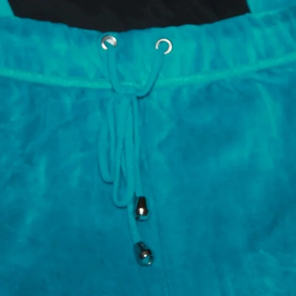 Vintage Seventh Avenue Women's Aqua Turquoise Sweatpants Size Large - Picture 9 of 14